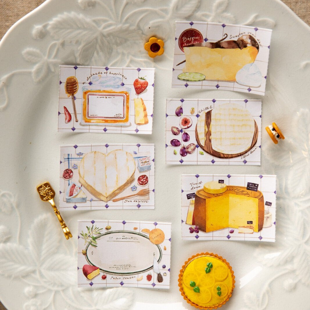 Cheese Lover Sticker Memo Roll