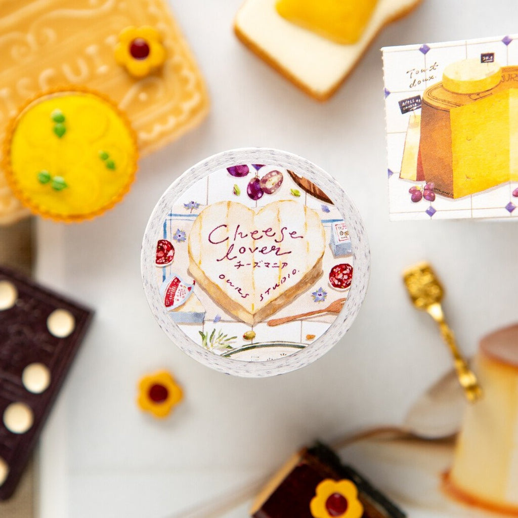 Cheese Lover Sticker Memo Roll