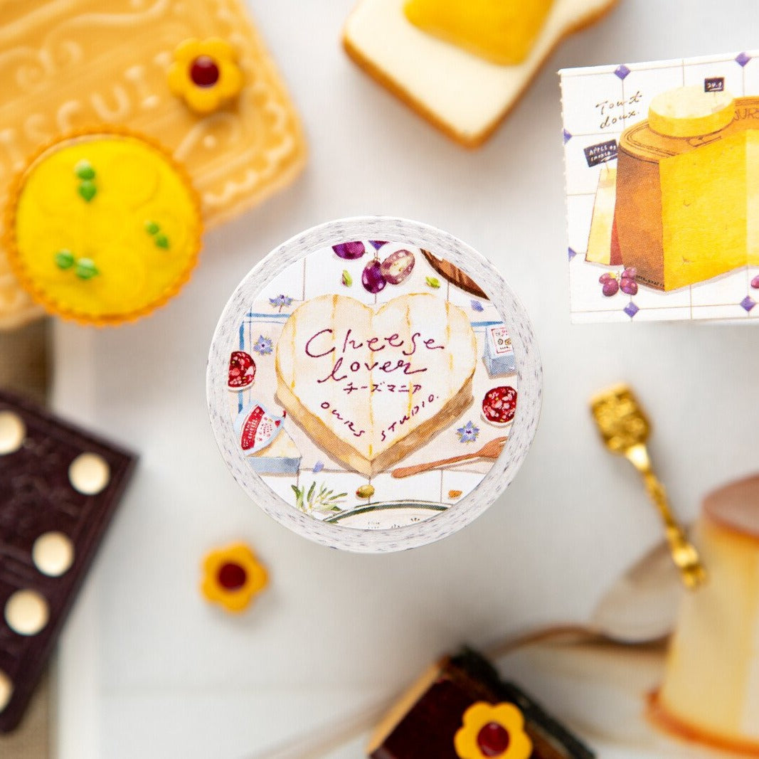 Cheese Lover Sticker Memo Roll