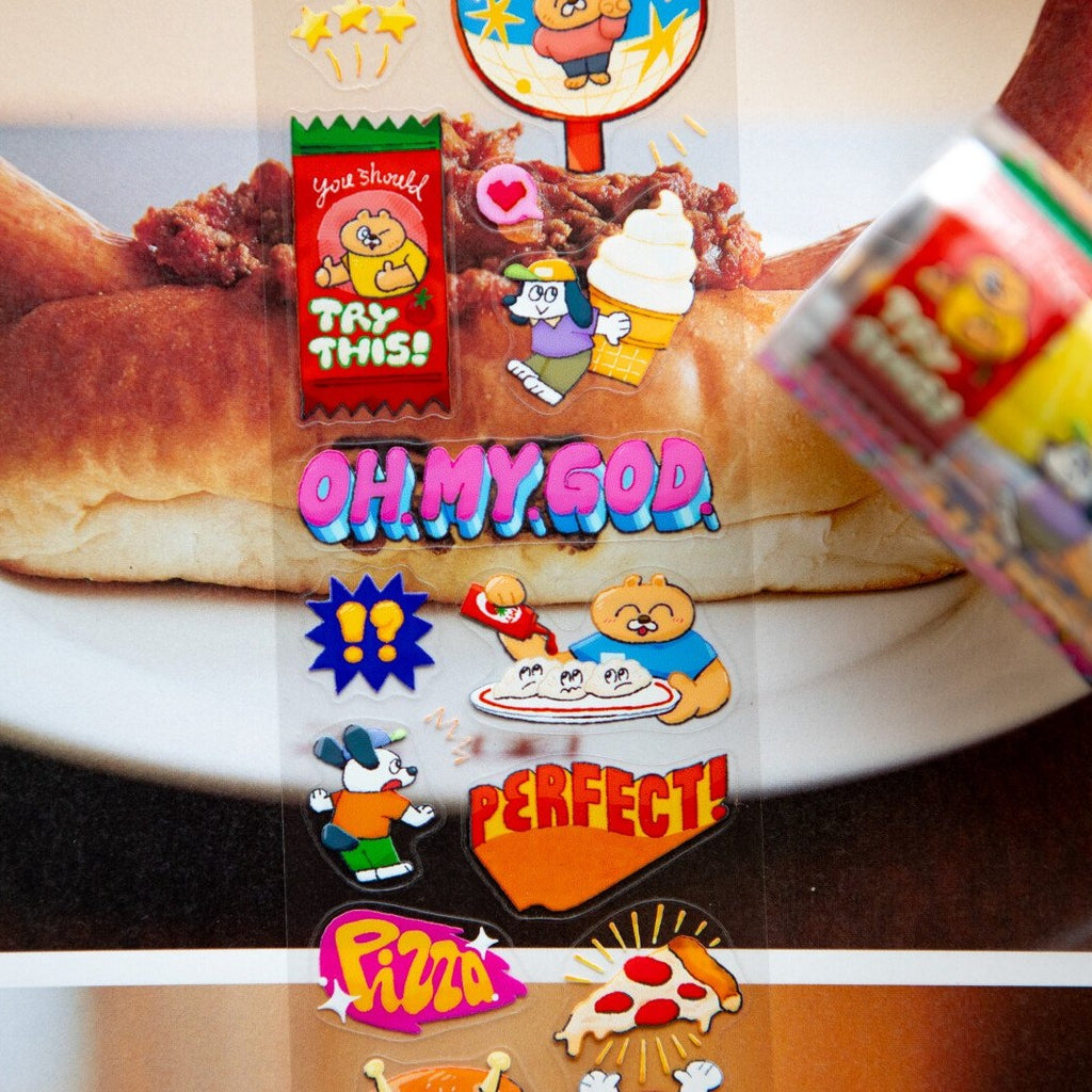 Super Awesome Fast Food Club Kisscut PET Tape