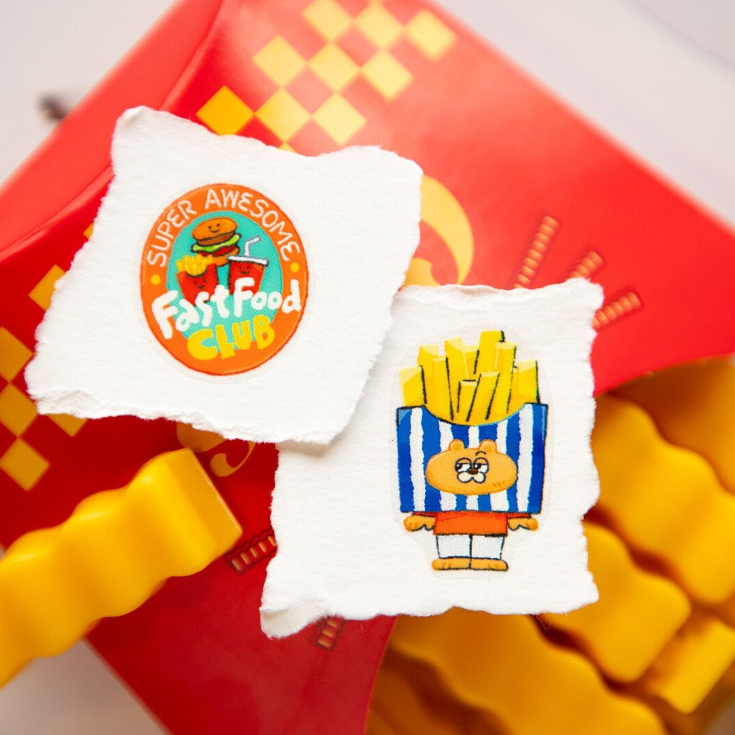 Super Awesome Fast Food Club Kisscut PET Tape