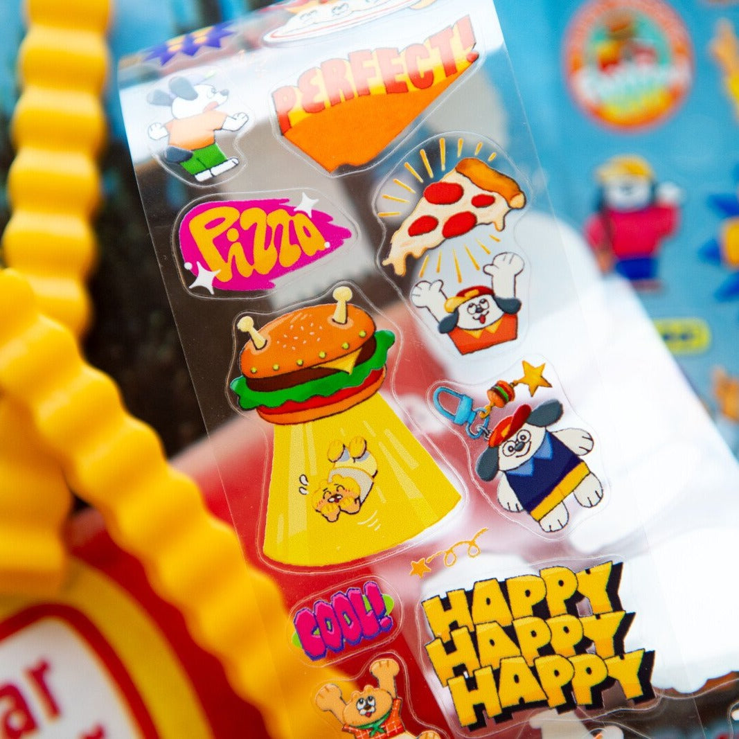 Super Awesome Fast Food Club Kisscut PET Tape