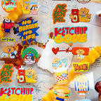 Super Awesome Fast Food Club Kisscut PET Tape