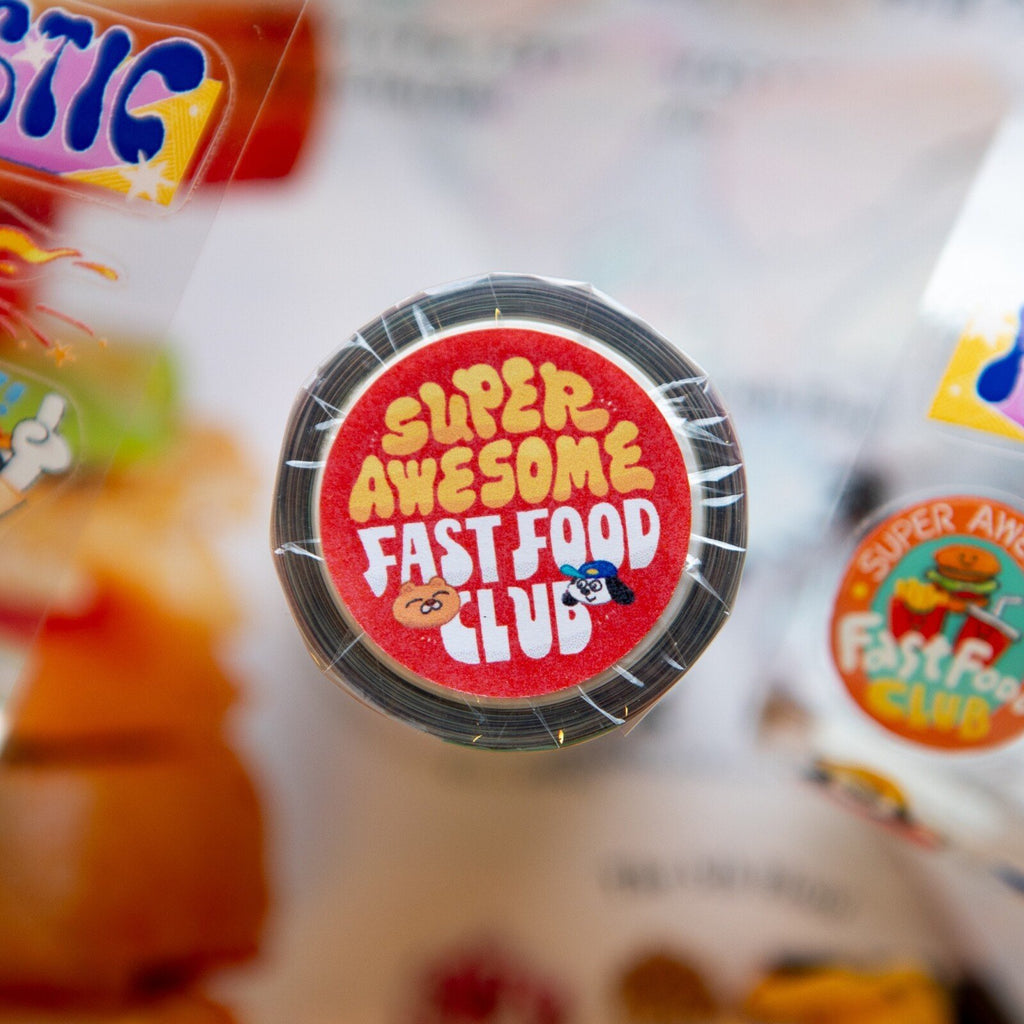 Super Awesome Fast Food Club Kisscut PET Tape