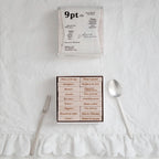 9pt.(5) Tiny Text Rubber Stamps [18 options]