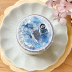 Blue A57 PET Tape by DingDing — roll of blue 'break-through-wall' PET deco tape, for journaling