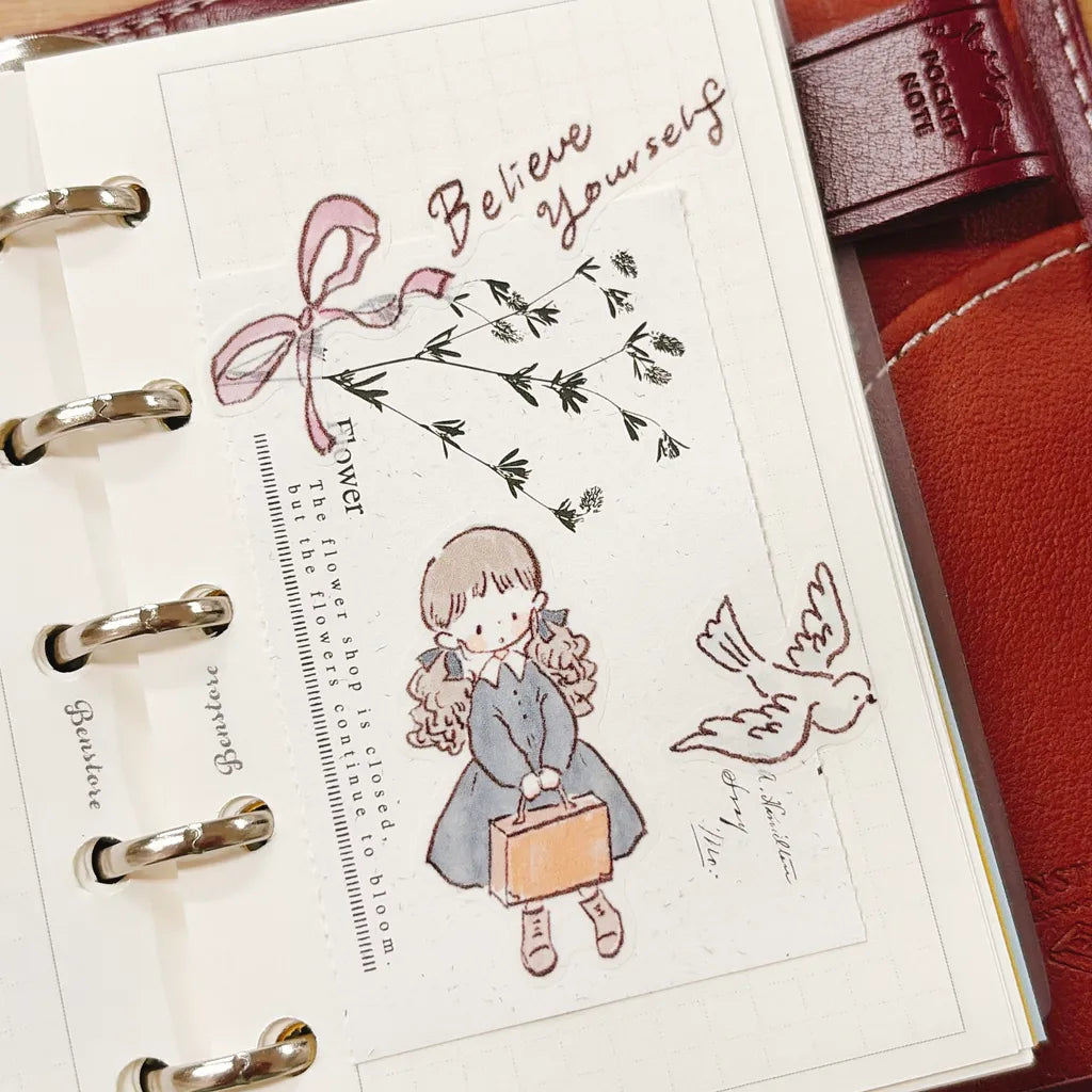 Elegant Afternoon Cutting Washi Tape