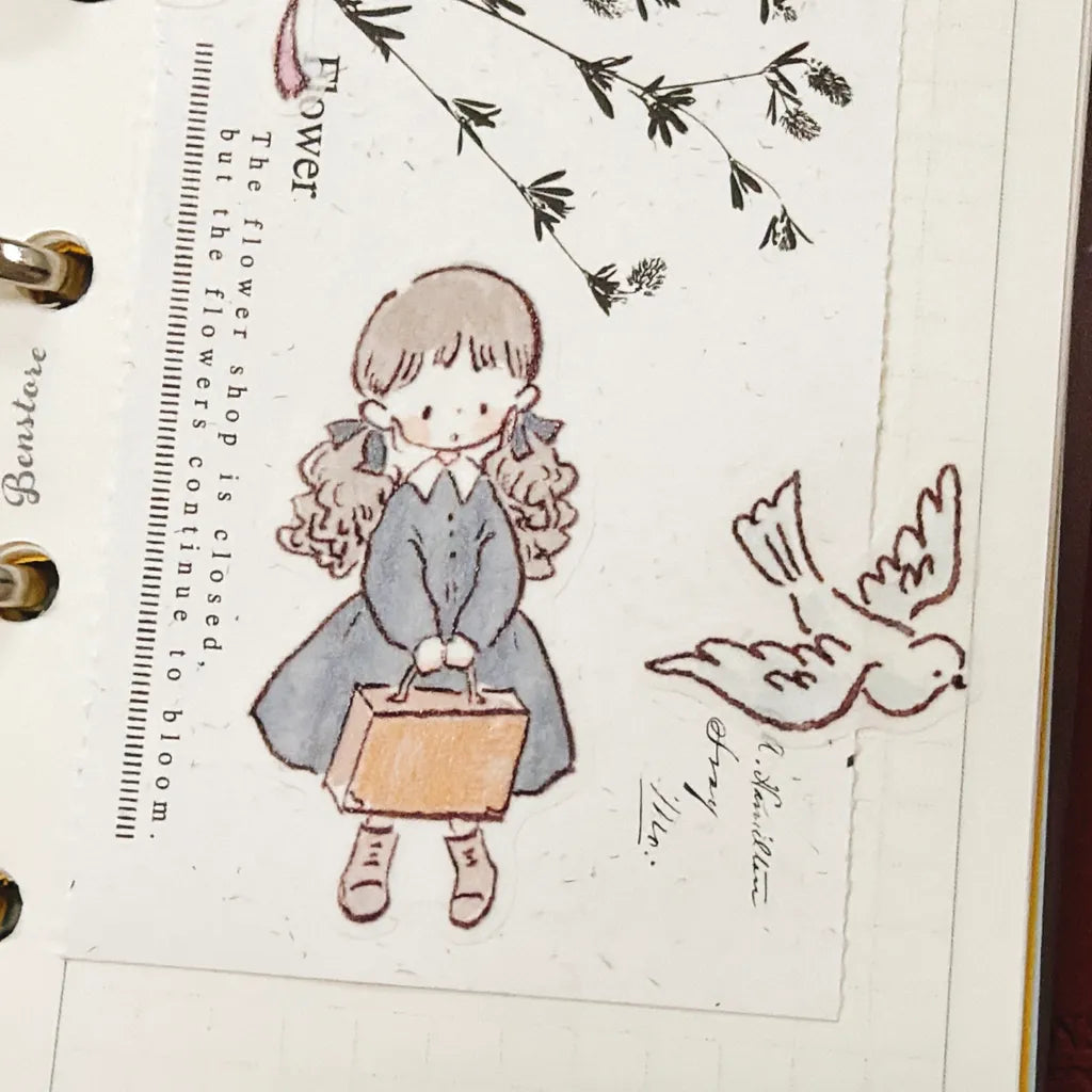 Elegant Afternoon Cutting Washi Tape