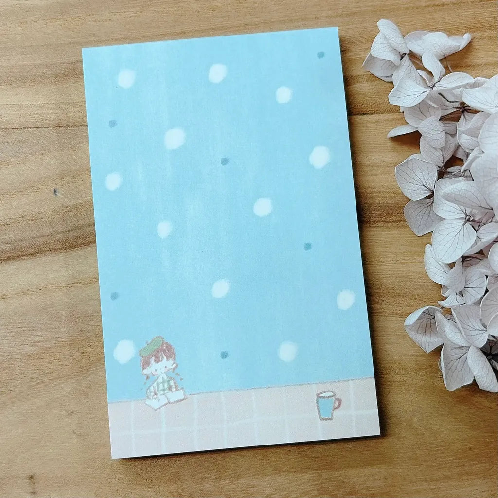 Blue Polka Dots M5 Notepad
