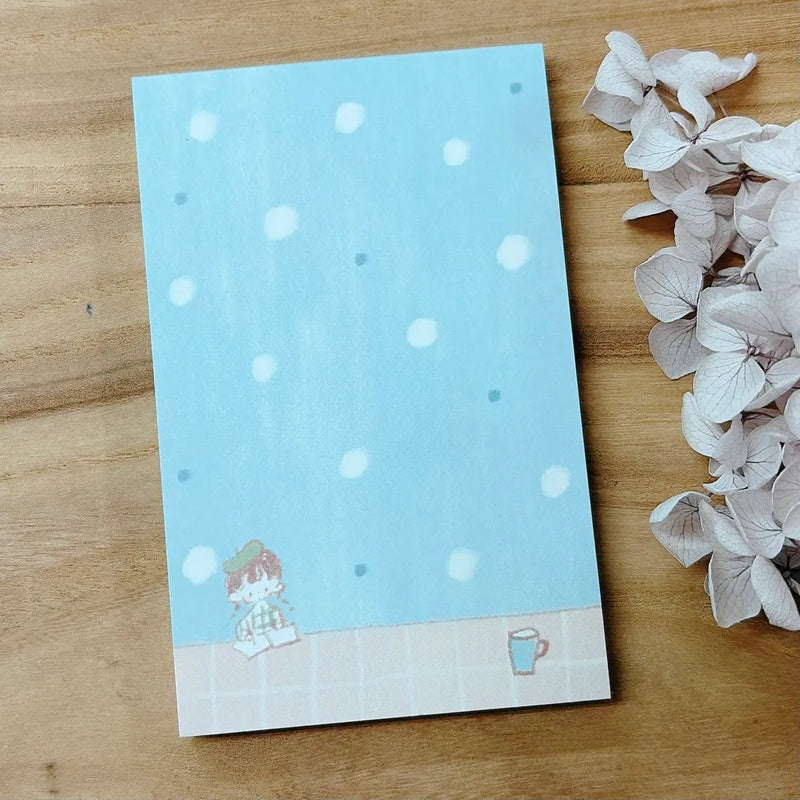 Blue Polka Dots M5 Notepad