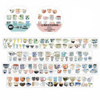 Cup-Shaped Hot Stamped Silver A67 PET Tape