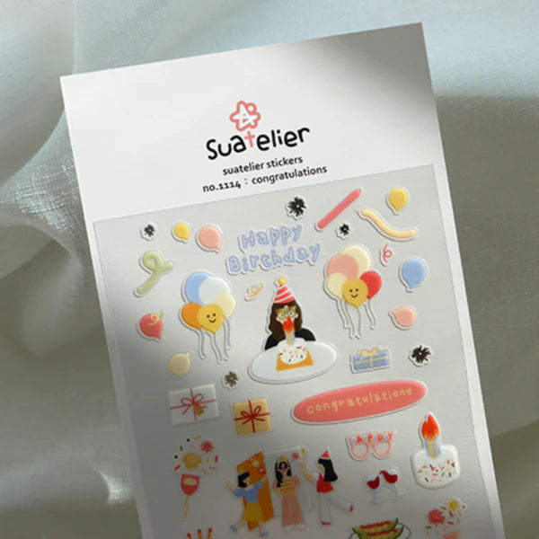 Congratulations Sticker Sheet