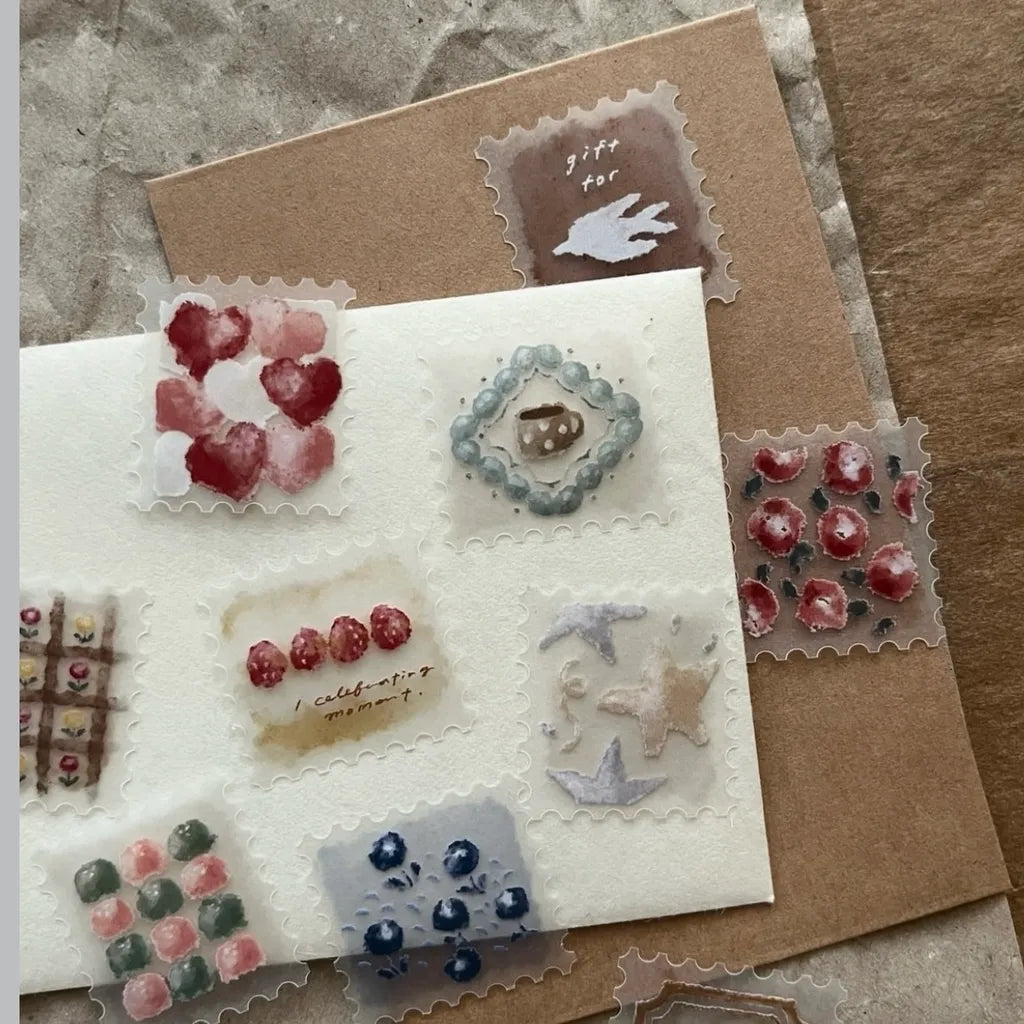 Soft And Fluffy Stamp Tracing Paper Tape
