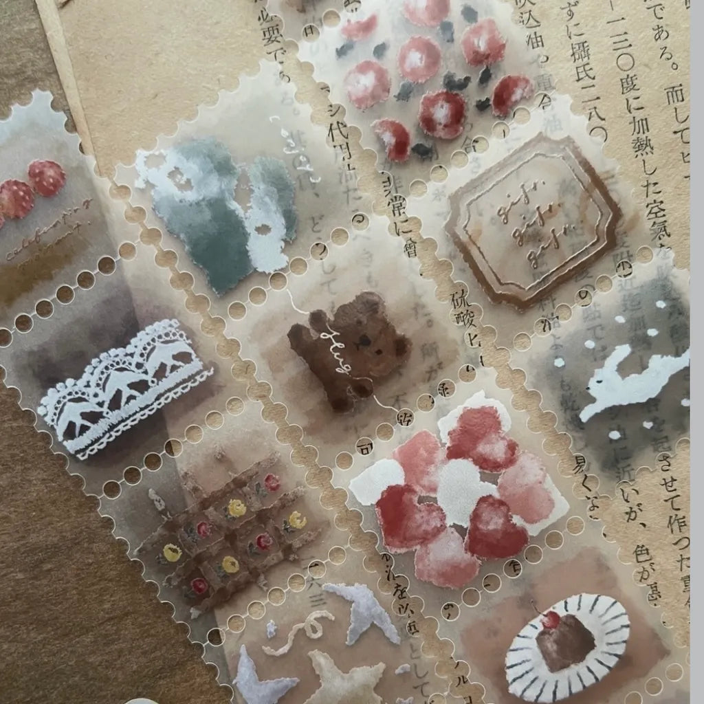 Soft And Fluffy Stamp Tracing Paper Tape