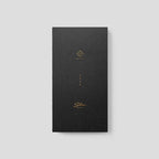 2027 Slim Biweek Planner by Take a Note — slim black cover with gold-foil detail, for journaling & planning