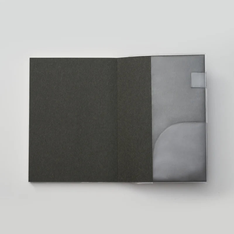 Regular Clear Cover A5 by Take a Note — planner shown with the clear PVC cover, for journaling