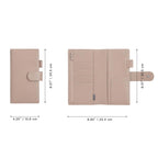 Elite Planner Cover Weeks by Moterm — size reference diagram, closed and open, for journaling