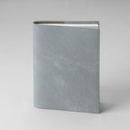 Slate Gray Planner PU Cover by Take a Note — slate-grey vegan PU cover standing upright, for journaling