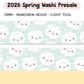 Munchkin Heads Light Teal
