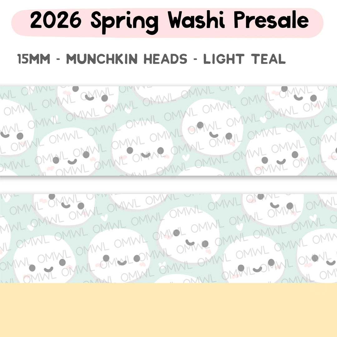 Munchkin Heads Light Teal
