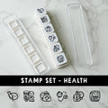 Health 6-In-1 Punch Stamp