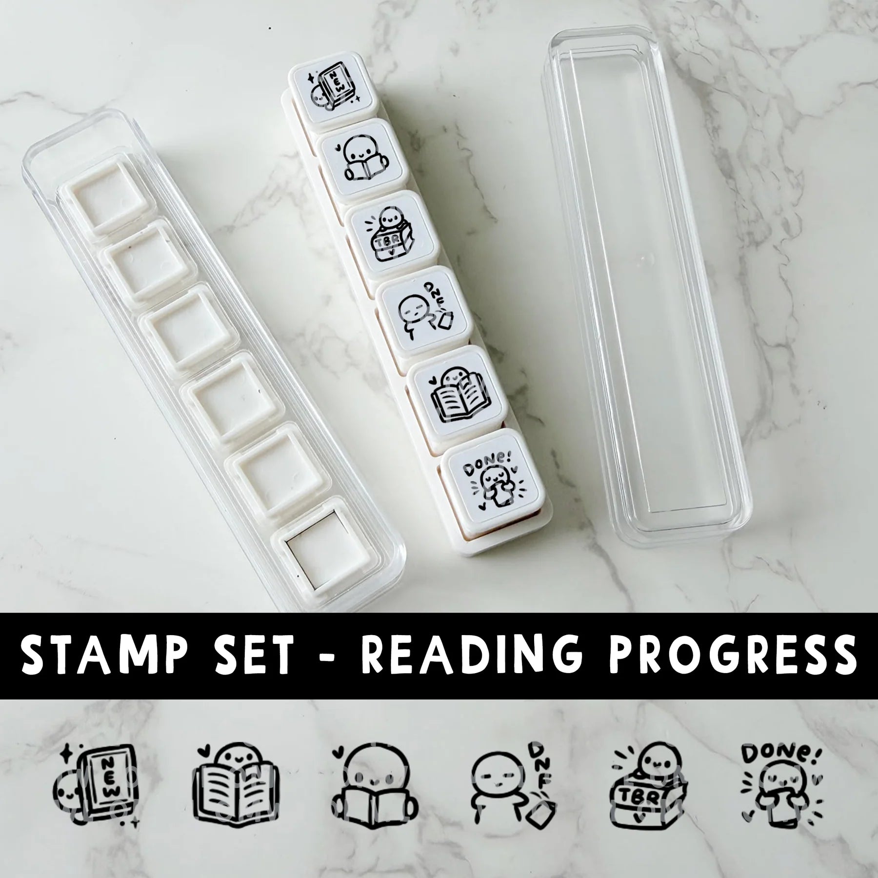 Reading Progress 6-In-1 Punch Stamp
