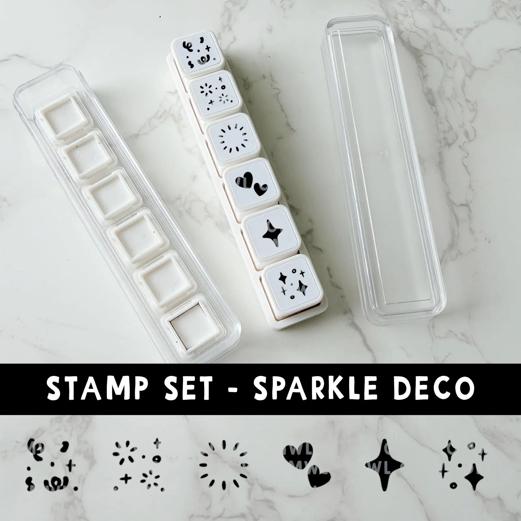 Sparkle Deco 6-In-1 Punch Stamp