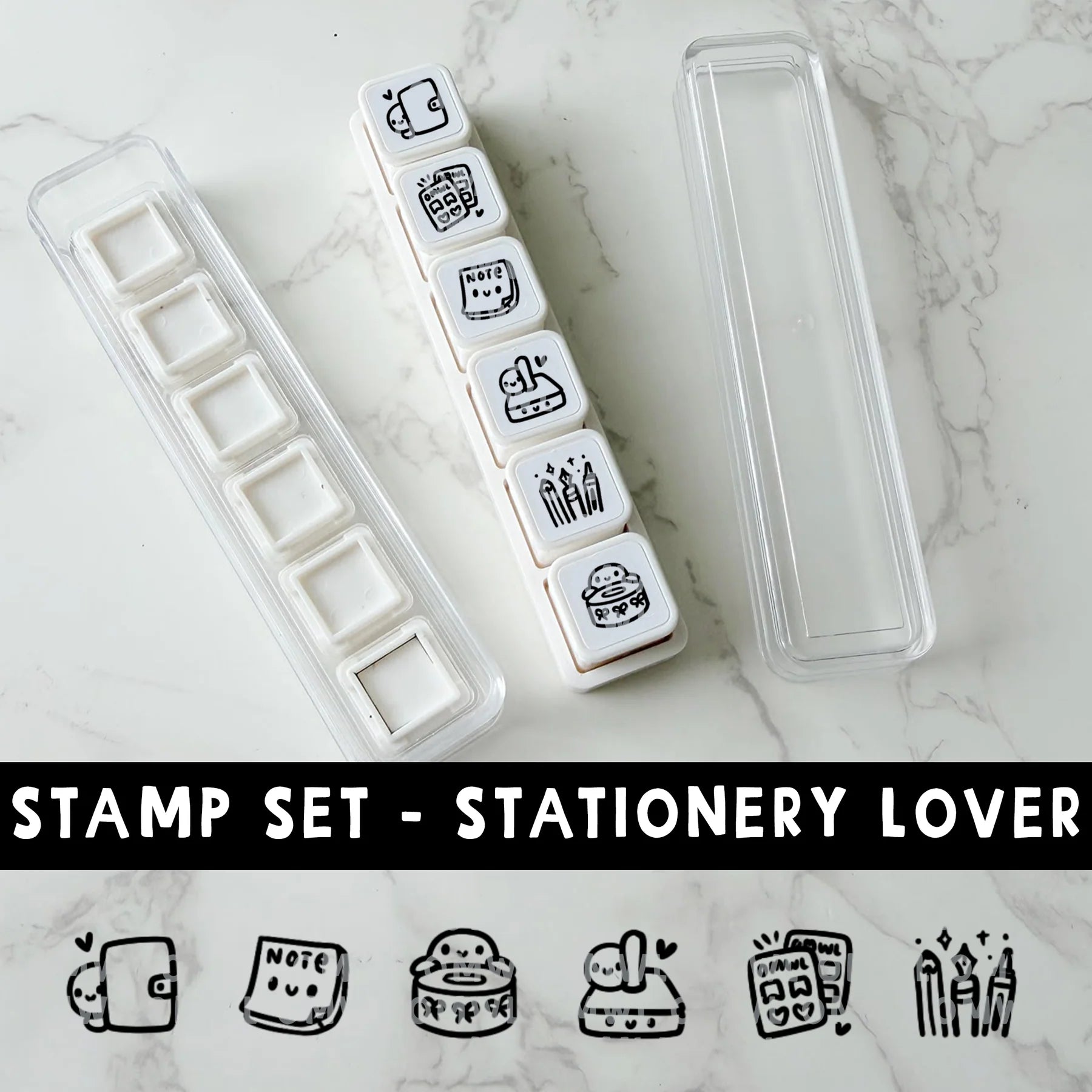 Stationery Lover 6-In-1 Punch Stamp