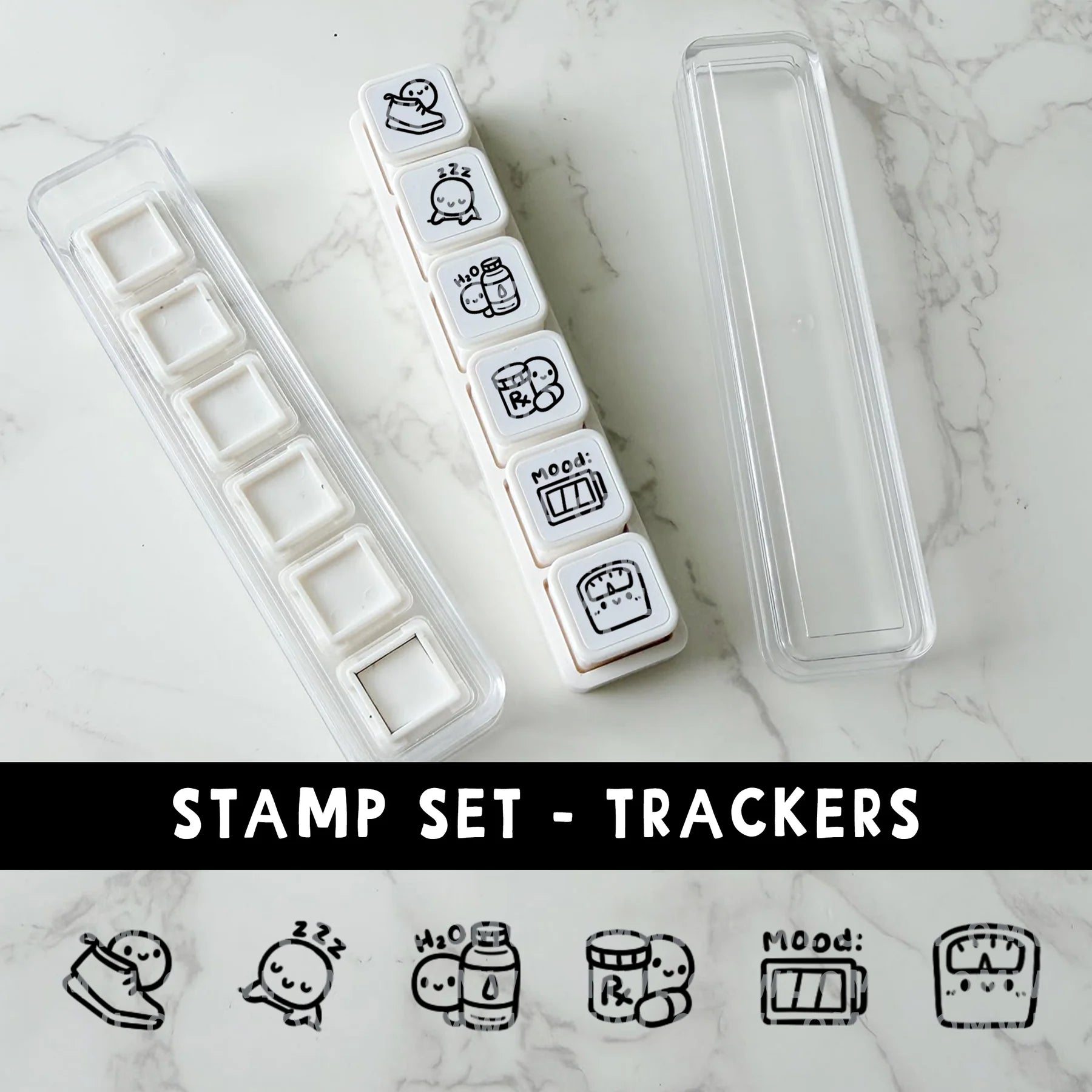 Trackers 6-In-1 Punch Stamp