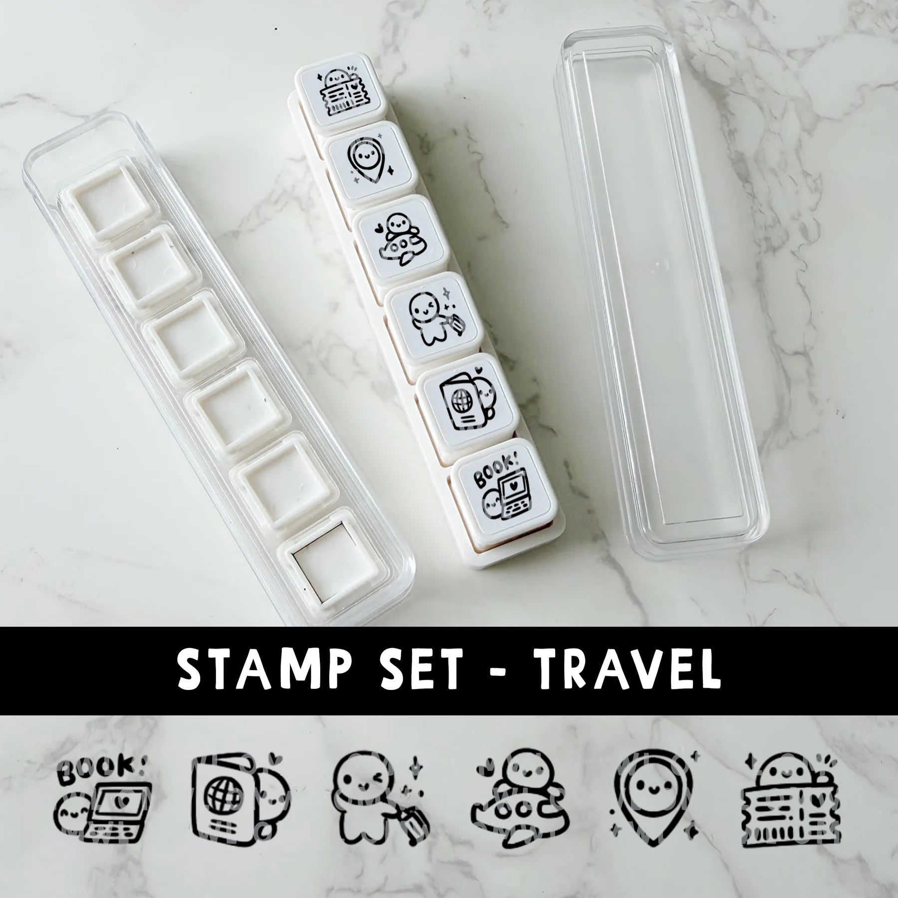 Travel 6-In-1 Punch Stamp