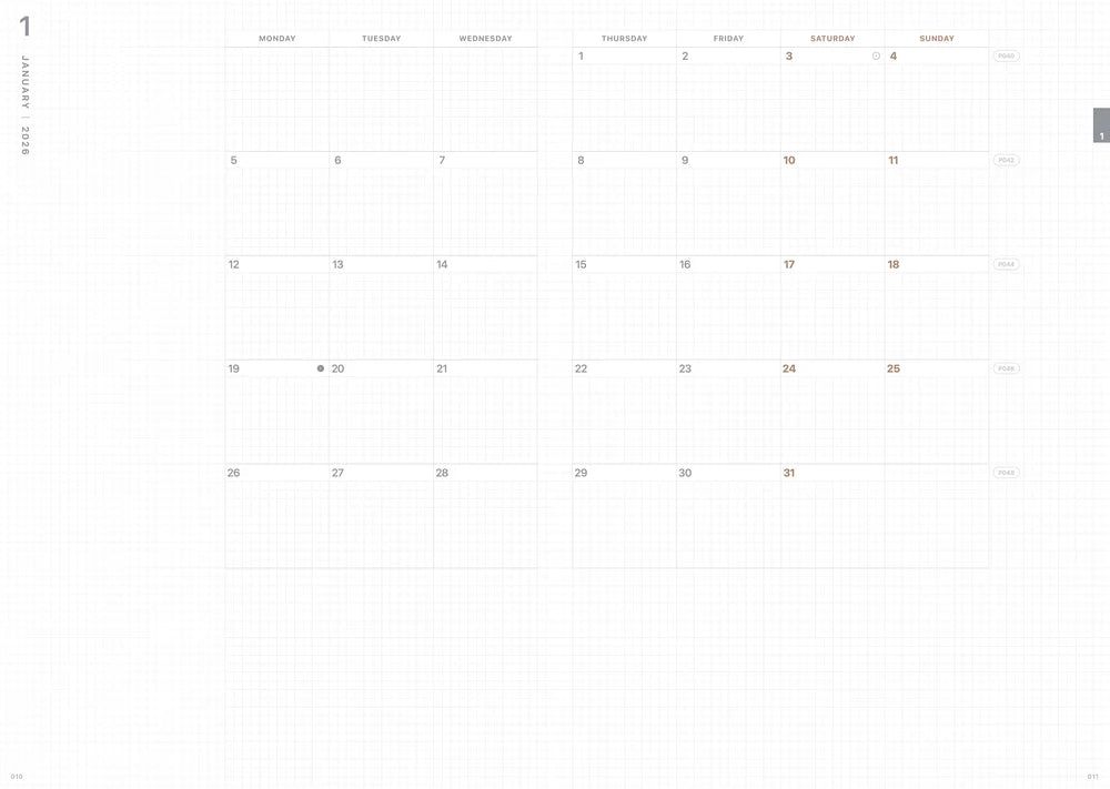 Calendar grid for January 2023 with days of the week labeled.
