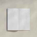 2027 Slim Biweek Planner by Take a Note — open two-page monthly calendar, for planning