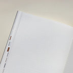 2027 Slim Biweek Planner by Take a Note — open grid pages with slim binding and tabs, for journaling