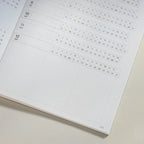 2027 Slim Biweek Planner by Take a Note — open monthly calendar on grid paper, for planning