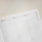 2027 Slim Biweek Planner by Take a Note — monthly calendar page in muted tones, for planning