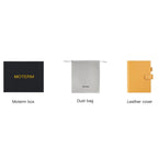 Elite Planner Cover A5 by Moterm — kit with box, dust bag and leather cover, for journaling