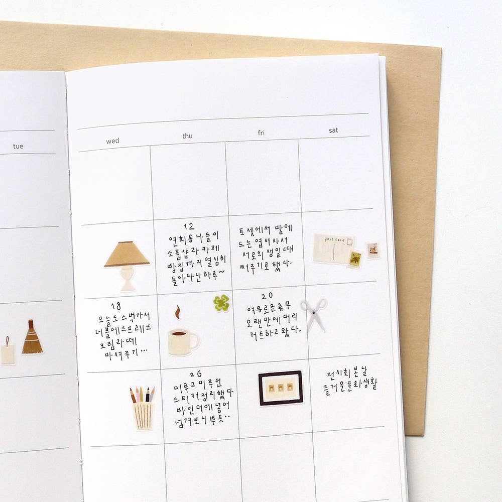 Writing Corner Sticker Sheet