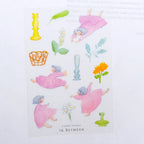 In Between Transfer Sticker by Dodolulu — fairy-character transfer sticker sheet, for journaling