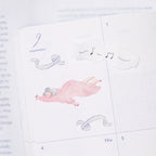 Floaty Dreams Transfer Sticker by Dodolulu — fairy transfer sticker in a planner, for journaling