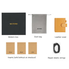 Companion Traveler Notebook Cover Passport by Moterm — kit with box, dust bag, cover and inserts, for journaling