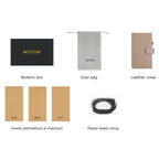 Companion Traveler Notebook Cover Standard by Moterm — kit with box, dust bag, cover and inserts, for journaling