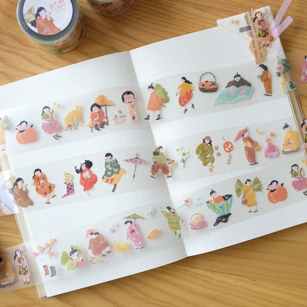 Autumn Fairies PET Tape