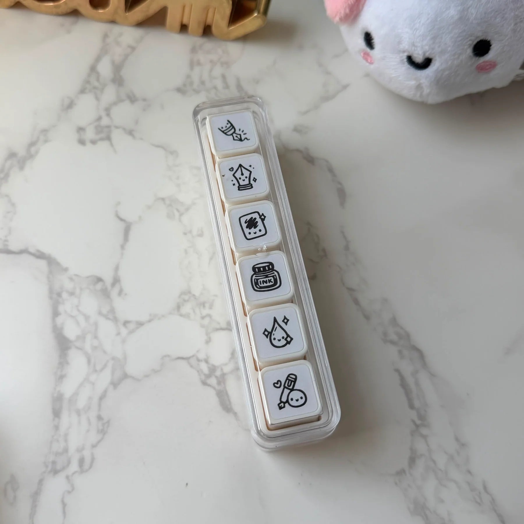 Fountain Pen Lovers 6-In-1 Punch Stamp