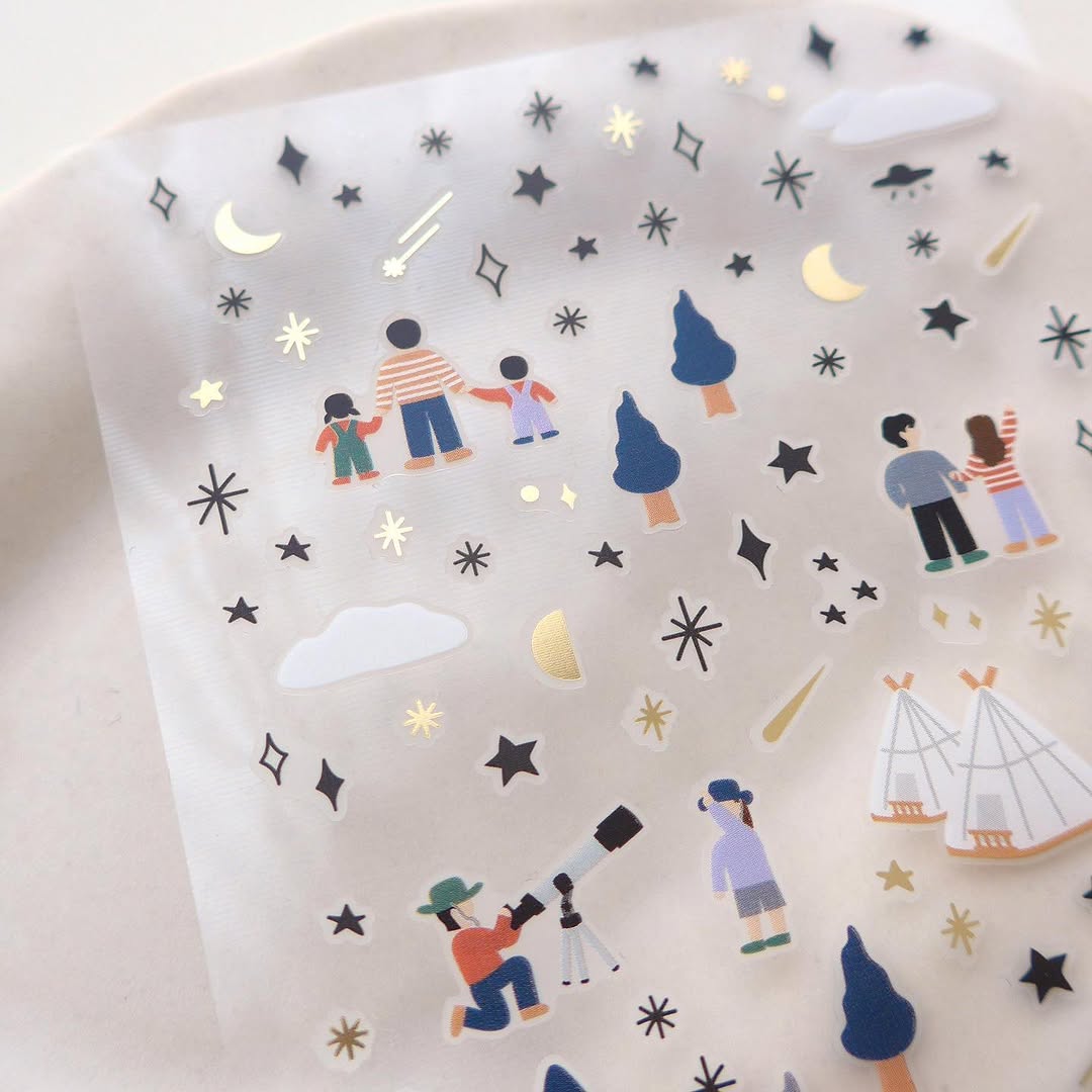 See A Star Sticker Sheet