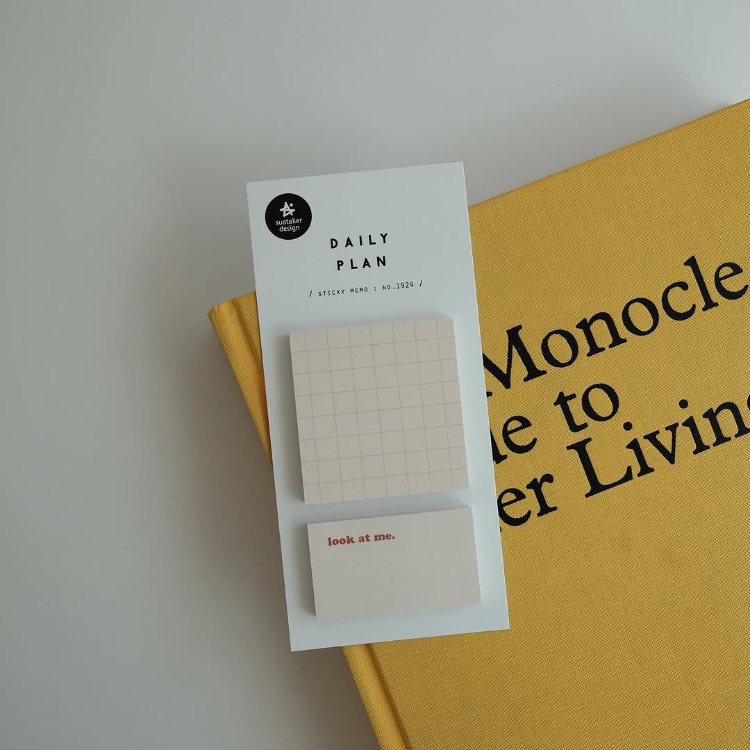 Daily Plan.18 Memo Pad