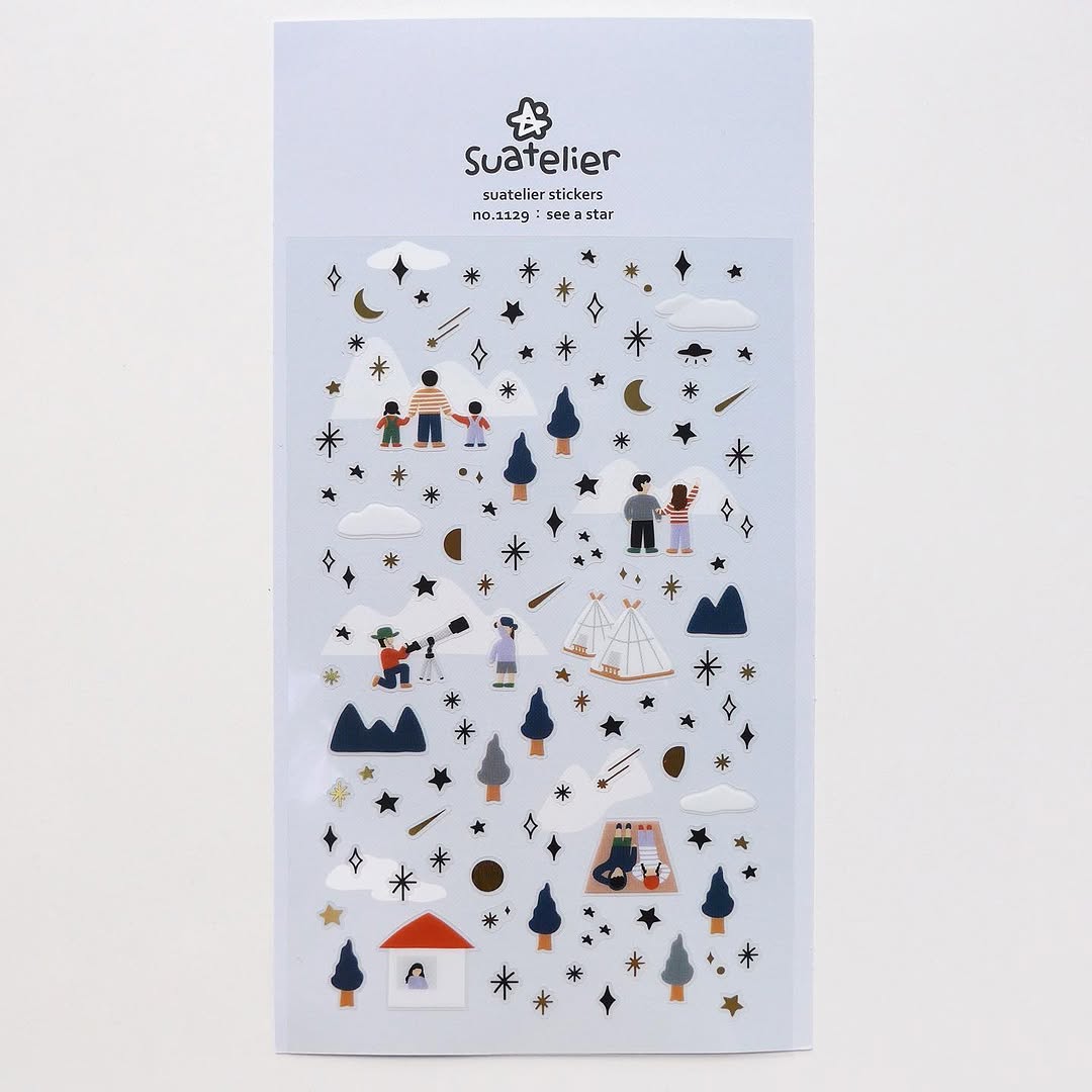 See A Star Sticker Sheet