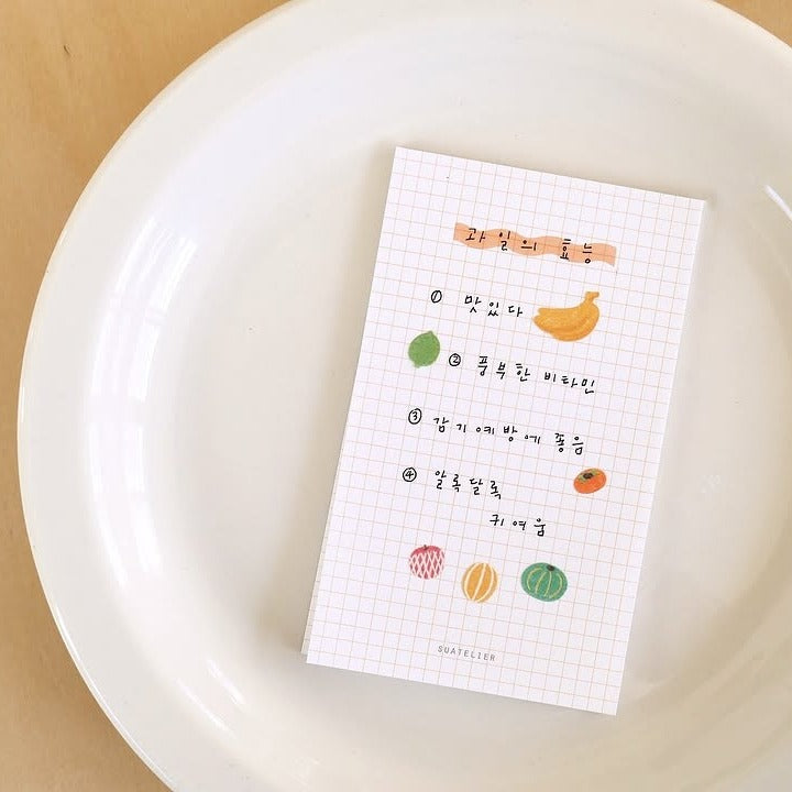 Fruit Shop Sticker Sheet