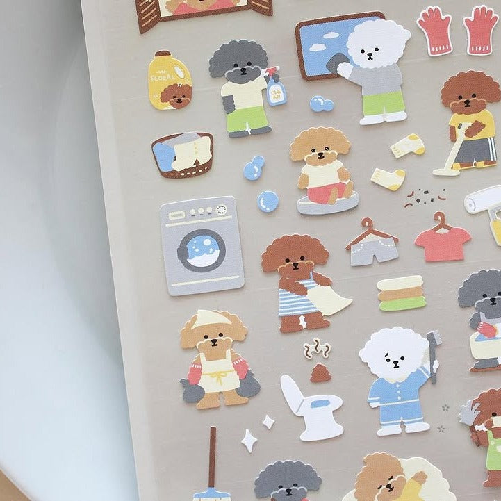 Cleaning Day Sticker Sheet