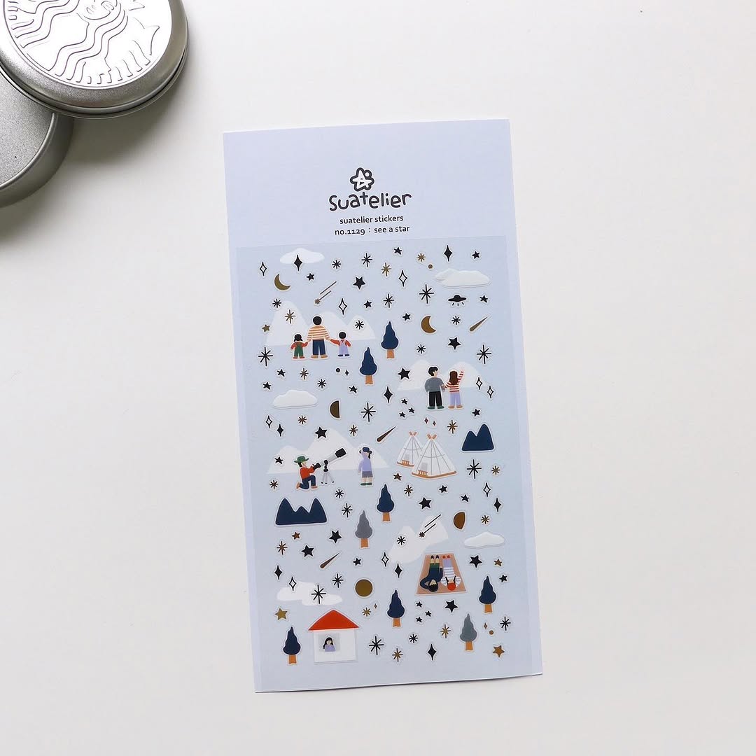 See A Star Sticker Sheet