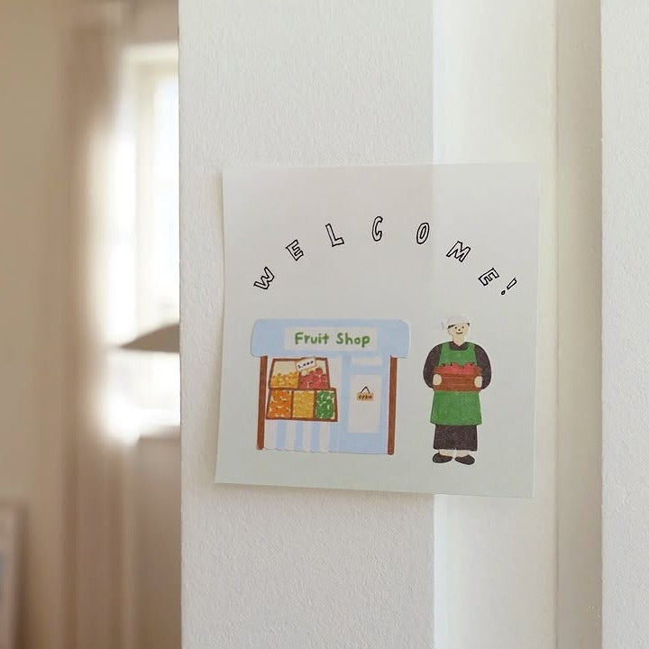 Fruit Shop Sticker Sheet